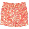 Short fille ORANGE   AOP 36MOIS