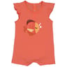 Combishort fille ORANGE 3MOIS