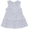 Robe sans manche fille BLEU OCEAN AOP 3MOIS