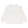 Tee shirt manches longues garçon BLANC 24MOIS