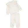 Ensemble long jogging 2 pièces fille ECRU 24MOIS