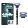 Gilette mach3 rasoir pour homme 3 recharges de lames