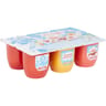 Carrefour classic mousse aux fruits 6x74g