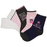 5 paires de mi chaussettes fantaisies fille STAR/VIP/RAYURES 31/34