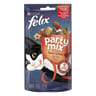 Félix party mix friandises pour chat Saveur Grillade : Boeuf, Poulet, Saumon - 60 g
