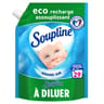Soupline eco recharge assouplissant à diluer grand air 600ml