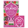 Pukka infusion bio détox de fruits rouges x20s - 34g