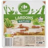 Carrefour classic' lardons nature sup 2x100g