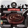 Carrefour Classique crème dessert chocolat noir 4x125g