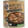 Carrefour original plat cuisiné petit salé lentilles 840g
