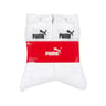 6 paires de mi chaussettes crew sport homme Puma BLANC 300 39\42