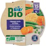 Carrefour baby bio plat bébé légumes pâtes dès 15mois 250g