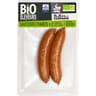 Bonjour Campagne saucisses fumées bio x2 200g