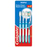 Colgate extra clean brosse à dents manuelle multiaction souple x4