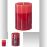 Bougie parfumée fruits rouges 7 x 10 cm