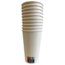 Carrefour home 10 gobelets blancs en carton 47cl