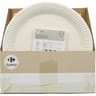Carrefour home 50 assiettes blanc carton 23cm
