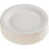 Carrefour home 50 assiettes blanc carton 23cm