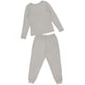 Pyjama long femme GRIS CHINE 54/56