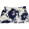 Pyjama long top femme BLANC NAVY AOP T46