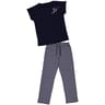 Pyjama long femme MARINE T42/44