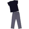 Pyjama long femme MARINE T42/44