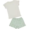 Pyjama court femme VERT D EAU T50/52