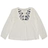 Blouse manches longues femme WHITE T40