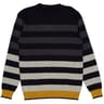 Pull col rond rayé homme MARINE XXL
