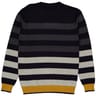 Pull col rond rayé homme MARINE XXL
