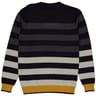 Pull col rond rayé homme MARINE M