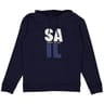 Sweat capuche patch homme MARINE XL