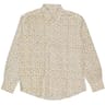 Chemise manches longues aop fleurs homme OCRE S