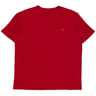 Tee-shirt manches courtes pique homme BORDEAUX XXL