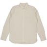 Chemise manches longues popeline lavée homme BEIGE XXL