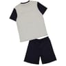 Pyjama court print marin homme MARINE XXL