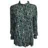 Chemise manches longues femme AOP GREEN T52