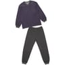 Pyjama long éponge homme GRIS CHINE XXL