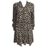 Robe manches longues femme FLOWER AOP T52