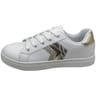 Basket femme BLANC DORE 38