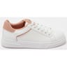 Baskets femme 36/41 BLANC ROSE 39