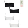 Lot de 2 brassières unies junior fille BLEU GRIS 16 ANS
