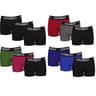 Lot de 3 boxers garçon unis GRIS/NOIR/GRIS 16 ANS