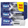 Oral-b 3d white dentifrice charbon 2x75ml