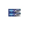 Oral-b 3d white dentifrice charbon 2x75ml