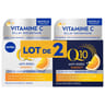 Nivea q10 energie jour+nuit 50ml x2