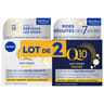 Nivea q10 ar jour fp30+nuit 50ml x2