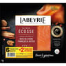 Labeyrie saumon fumé dégustation Ecosse 6 tranches + 2 offertes 240g