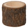 Photophore en bois 5 x 5 cm