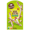 Carrefour Sensation mini stick saucisson sec aux noisettes 100g